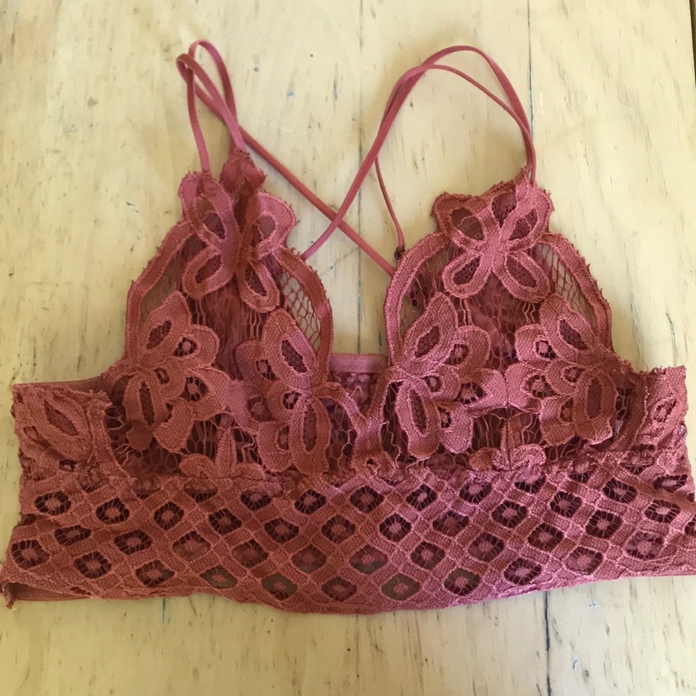 Lace Free People Bralette - size L